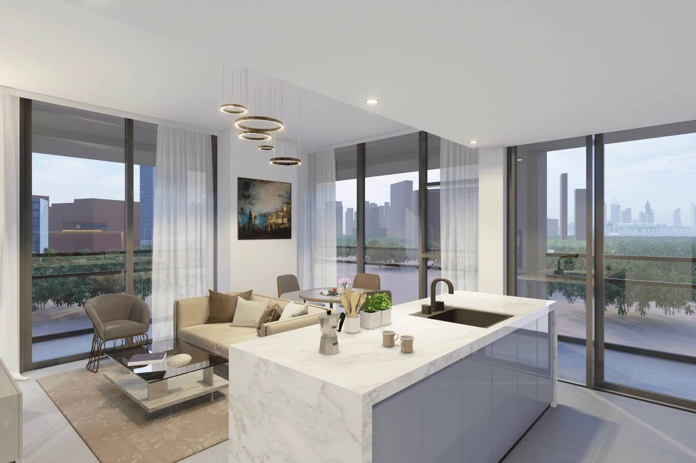 Apartment with 3 bedrooms in Jumeirah Village Circle (JVC), Dubai